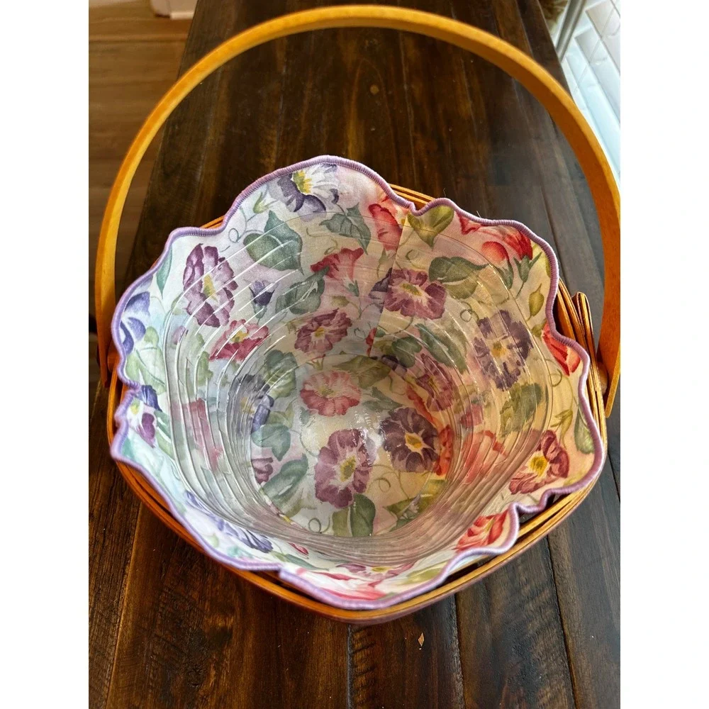 Longaberger handwoven basket